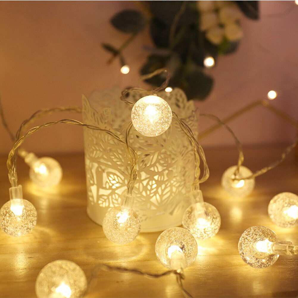 6 meters 40 LED USB Crystal Ball String Lights Garden Party Holiday House Decor