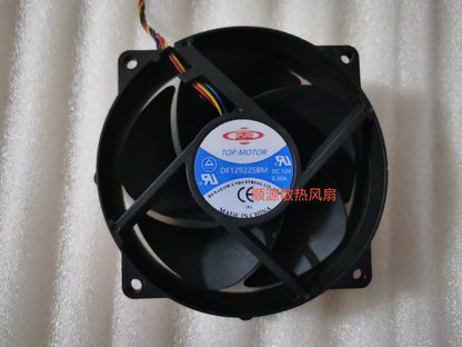 TOPMOTOR DF129225BM DC12V 0.30A 9CM 4-Wire Cooling Fan