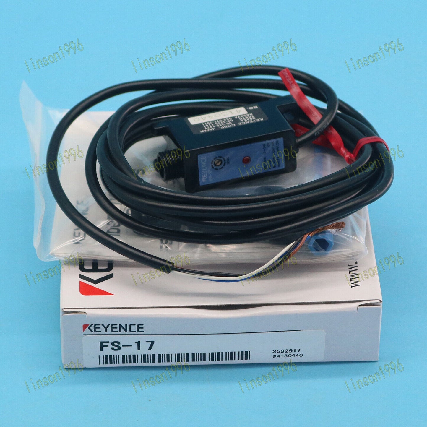 ONE KEYENCE Optical Fiber Amplifier FS-17 Fast - KEYENCE
