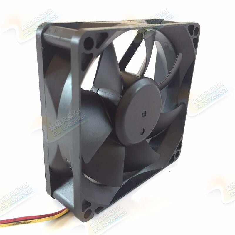 NIDEC D08K-24TU 13B(AX) 8025 DC24V 0.13A 8CM 3-Wire Cooling Fan