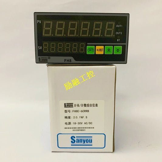 1pcs sanyou FH8E-6CRRB metering / counting integrated meter