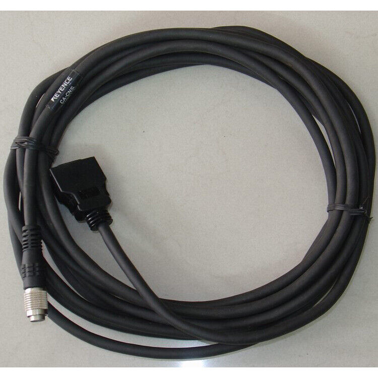 Used Keyence Industrial Camera Cable CA-CN5 - KEYENCE