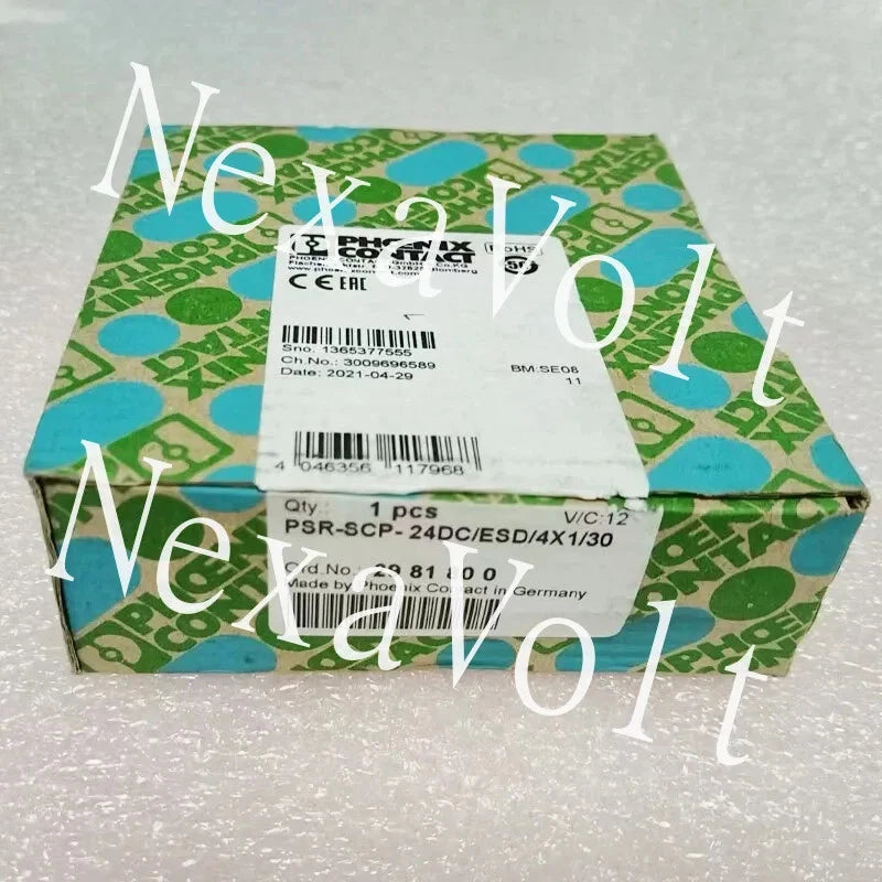 1PC Phoenix Contact 2981800 PSR-SCP-24DC/ESD/4X1/30 Module