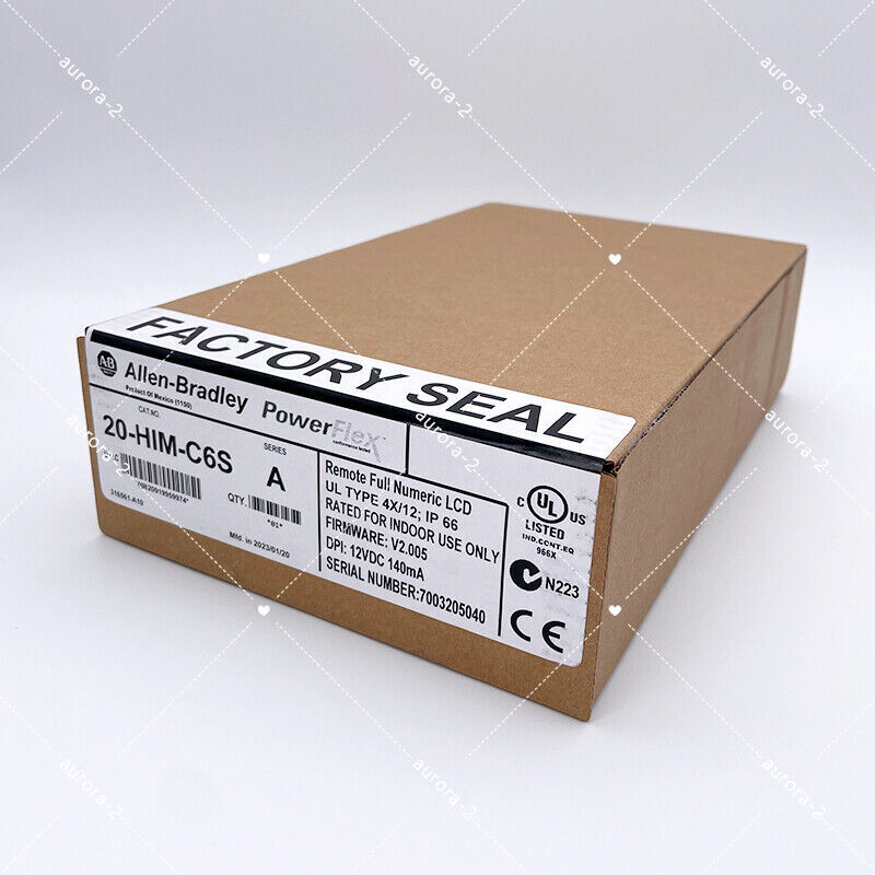 Allen Bradley Home Monitoring System, 20-HIM-C6S, Powerflex Wall-Mounted LCD Panel Mount, 20-HIM-C6S SER. A Powerflex Panel Mount LCD HIM 20HIMC6S - ALLEN BRADLEY