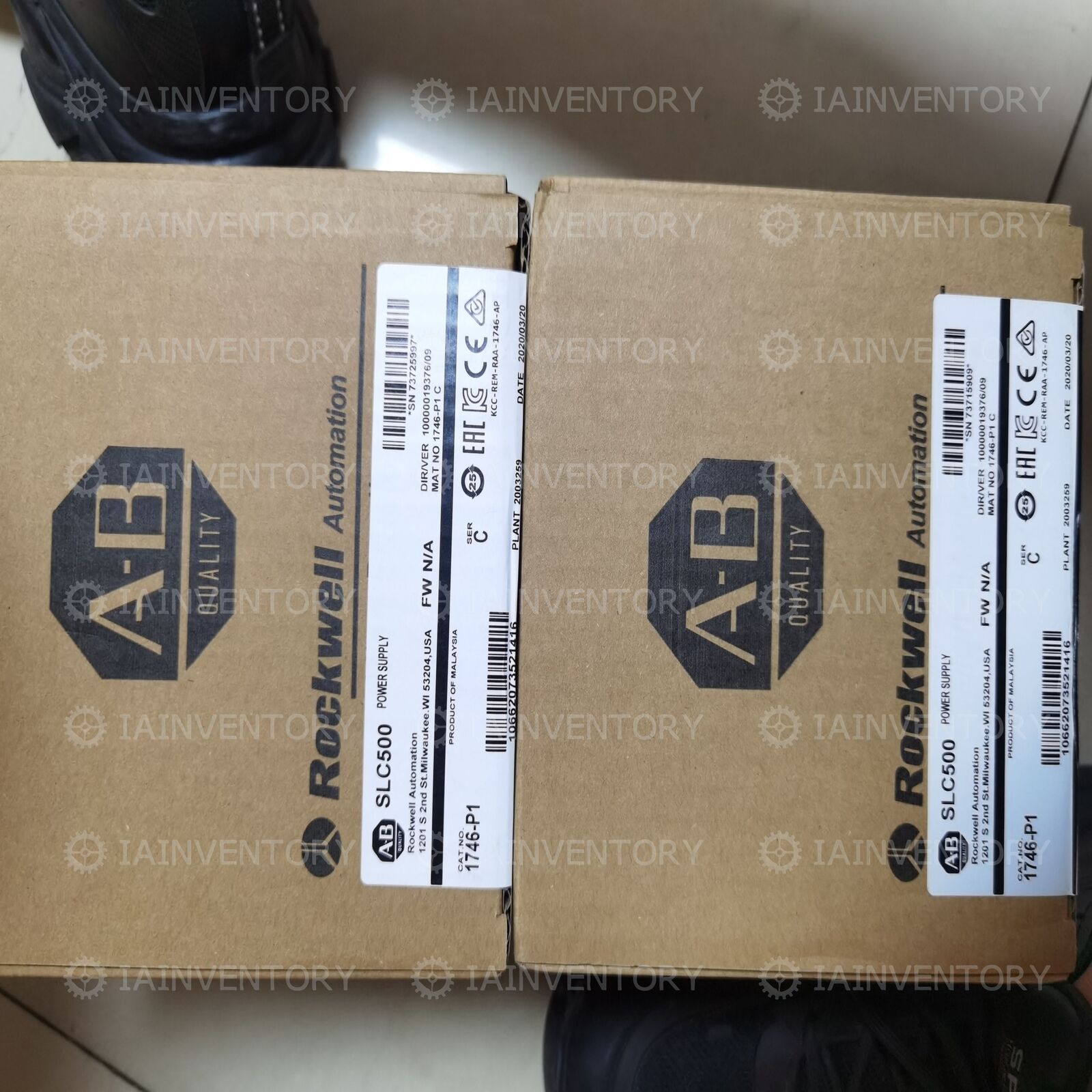 Allen-Bradley Module Ship (1746-P1) - ALLEN-BRADLEY