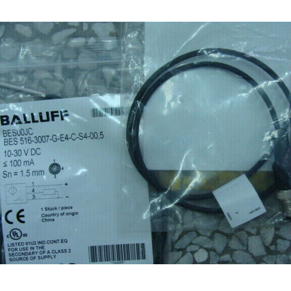 1PC BALLUFF Proximity Sensor BES 516-3007 - BALLUFF