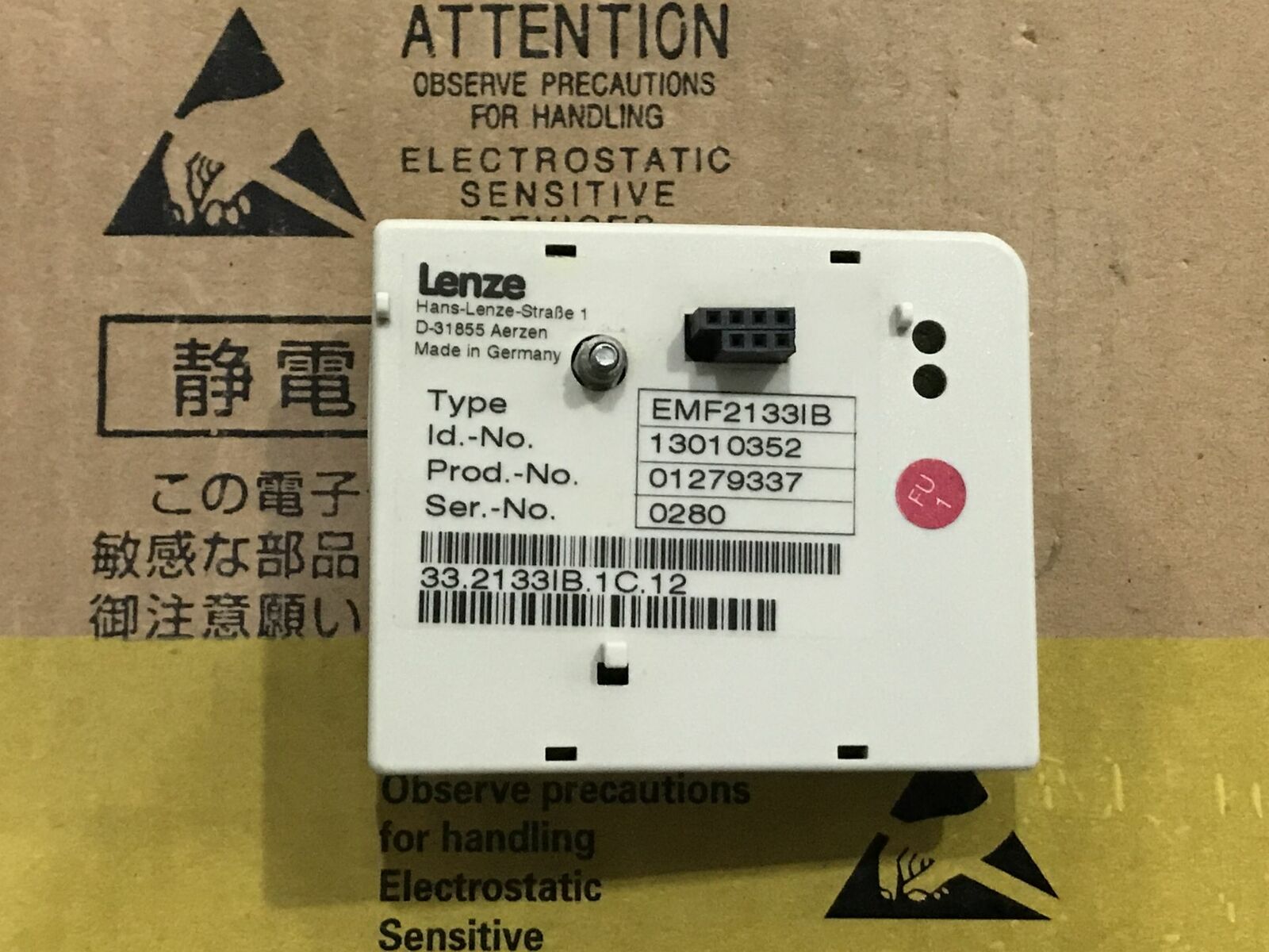 1PCS LENZE EMF2133IB Quality Assurance - LENZE