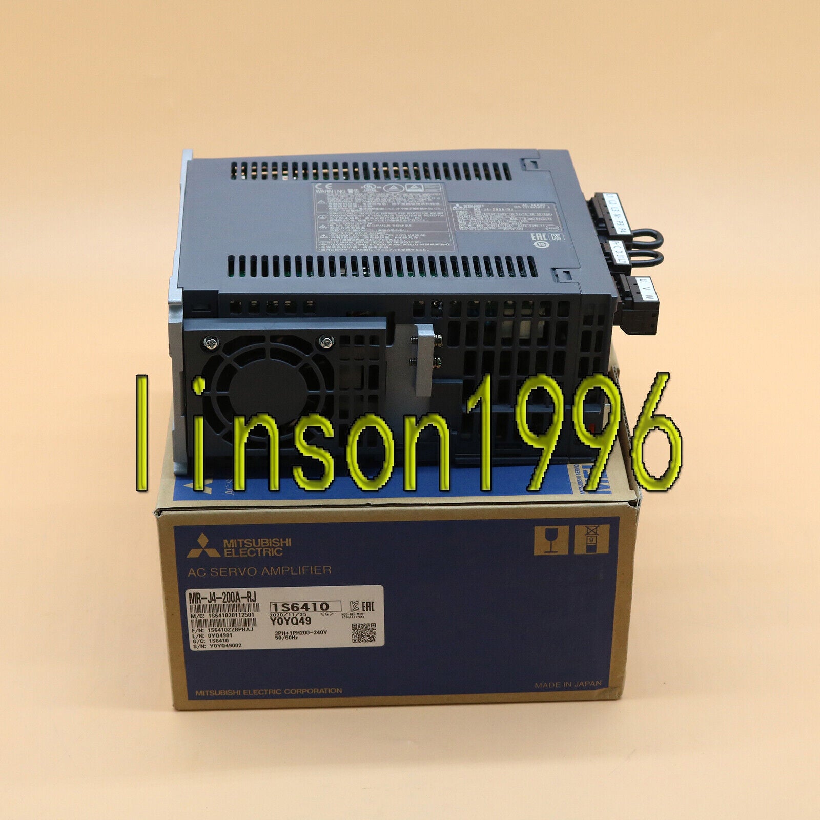 1 PCE Mitsubishi MR-J4-200A-RJ Servo Drive IN STOCK - MITSUBISHI