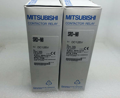 Mitsubishi SRD-N8 AC Contactor DC125V 2A2B - MITSUBISHI