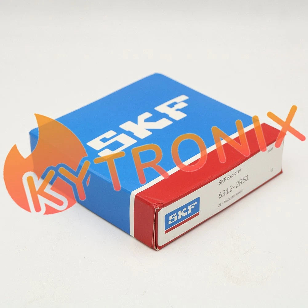 1pcs SKF 6312-2RS1 single row deep groove ball bearing