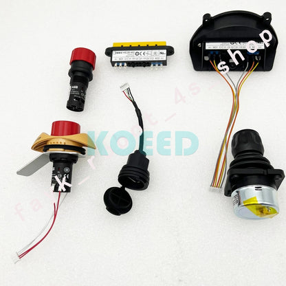 For ABB 3HAC028357-001 DSQC679 IRC5 Teach pendant Switch/joystick/USB assy parts