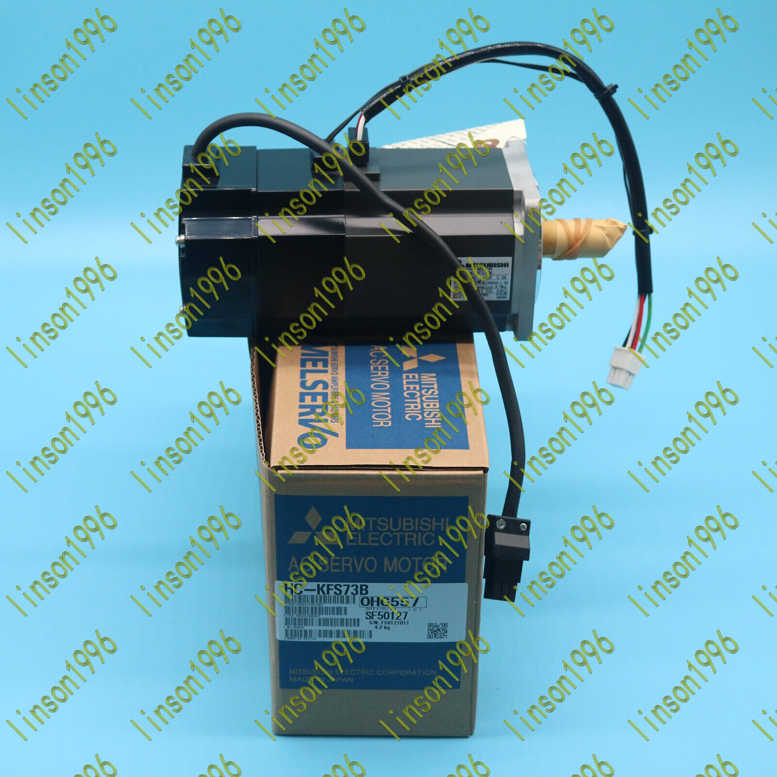 Mitsubishi HCKFS73B AC Servo Motor Ship - MITSUBISHI