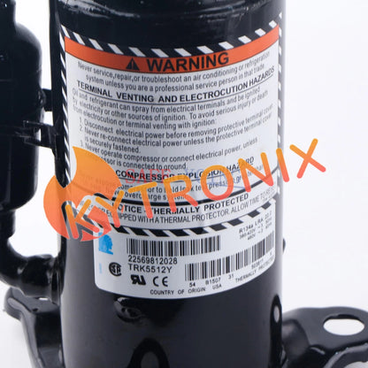 One Refrigeration Compressor Kompresor Pendingin TRK5512Y voltage 380V