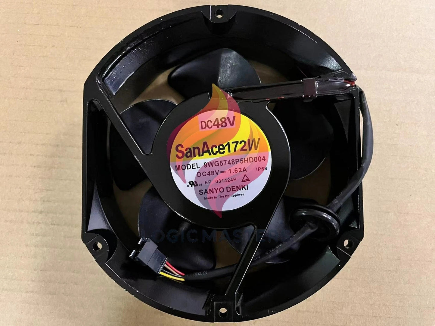 1PC Sanyo 9WG5748P5HD004 IP68 waterproof 17251 48V 1.62A inverter cooling fan