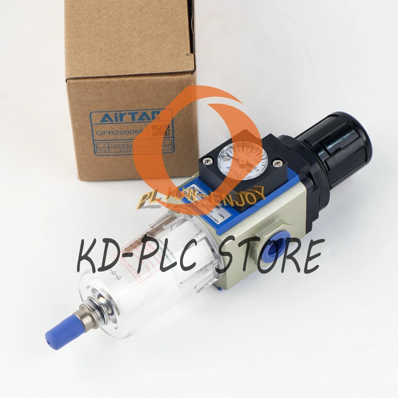 1PCS AIRTAC air pressure regulating filter GFR200-08 PT1/4 1.0MPa 10CC