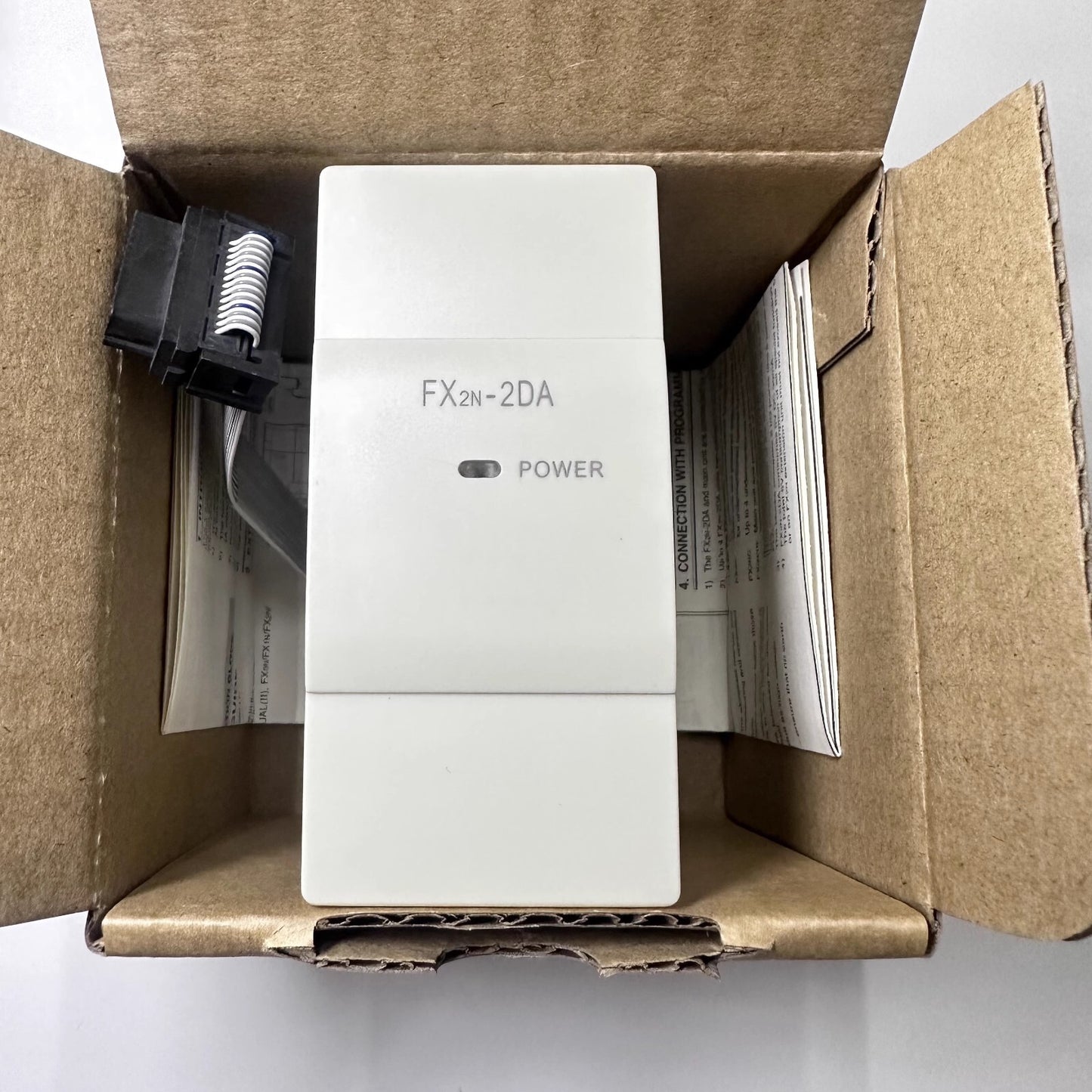 1PCS  PLC Expansion Module FX2N-2DA for FX3U/3G Mainframes