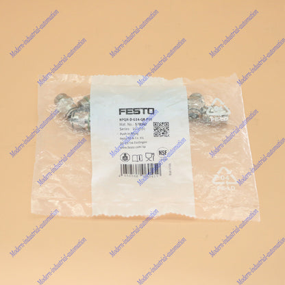 new 10PC/bag FESTO NPQH-D-G14-Q8-P10 578342 joint ship - FESTO