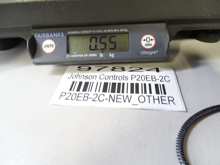 Johnson Controls P20EB-2 Process Controller with 24VDC Input, 1A Output, 0.5s Response Time, Industrial Grade, Easy to Install, Perfect for Automation Systems - JOHNSON CONTROLS
