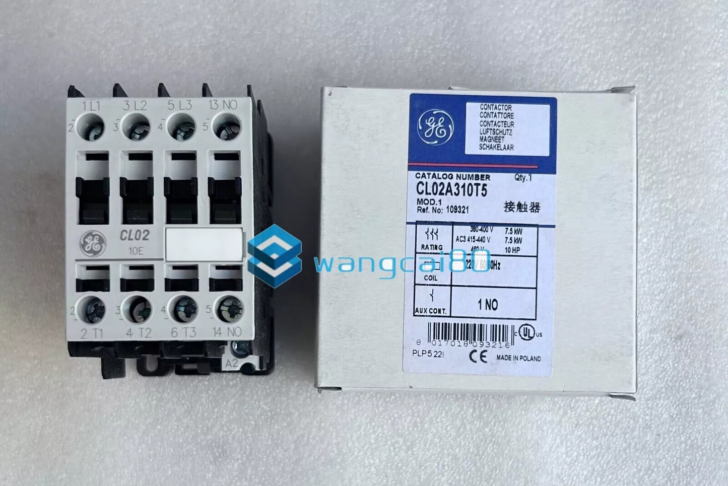 1PCS  FOR GENERAL ELECTRIC Overload Relay CL02A310T5 220V