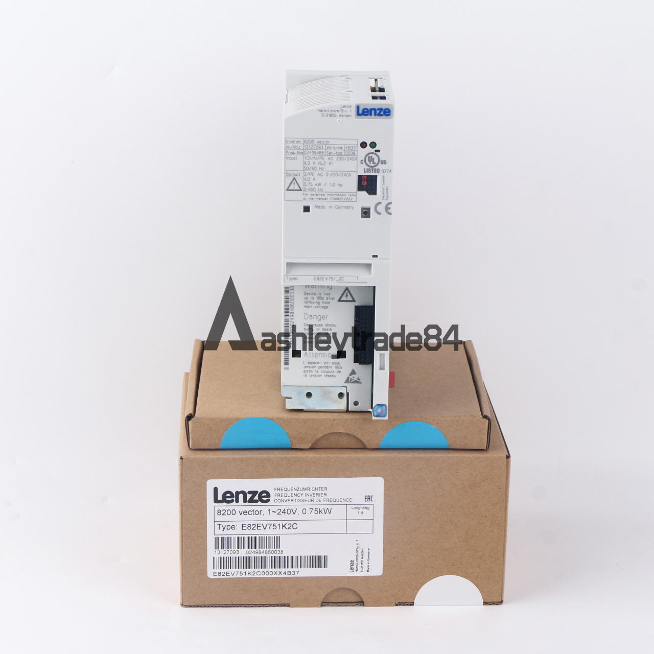 new  Lenze E82EV751K2C E82EV751_2C Inverter