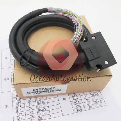 One Cable 2M FIT For Panasonic DV0P4360 Interface 50Pin Free Shipping