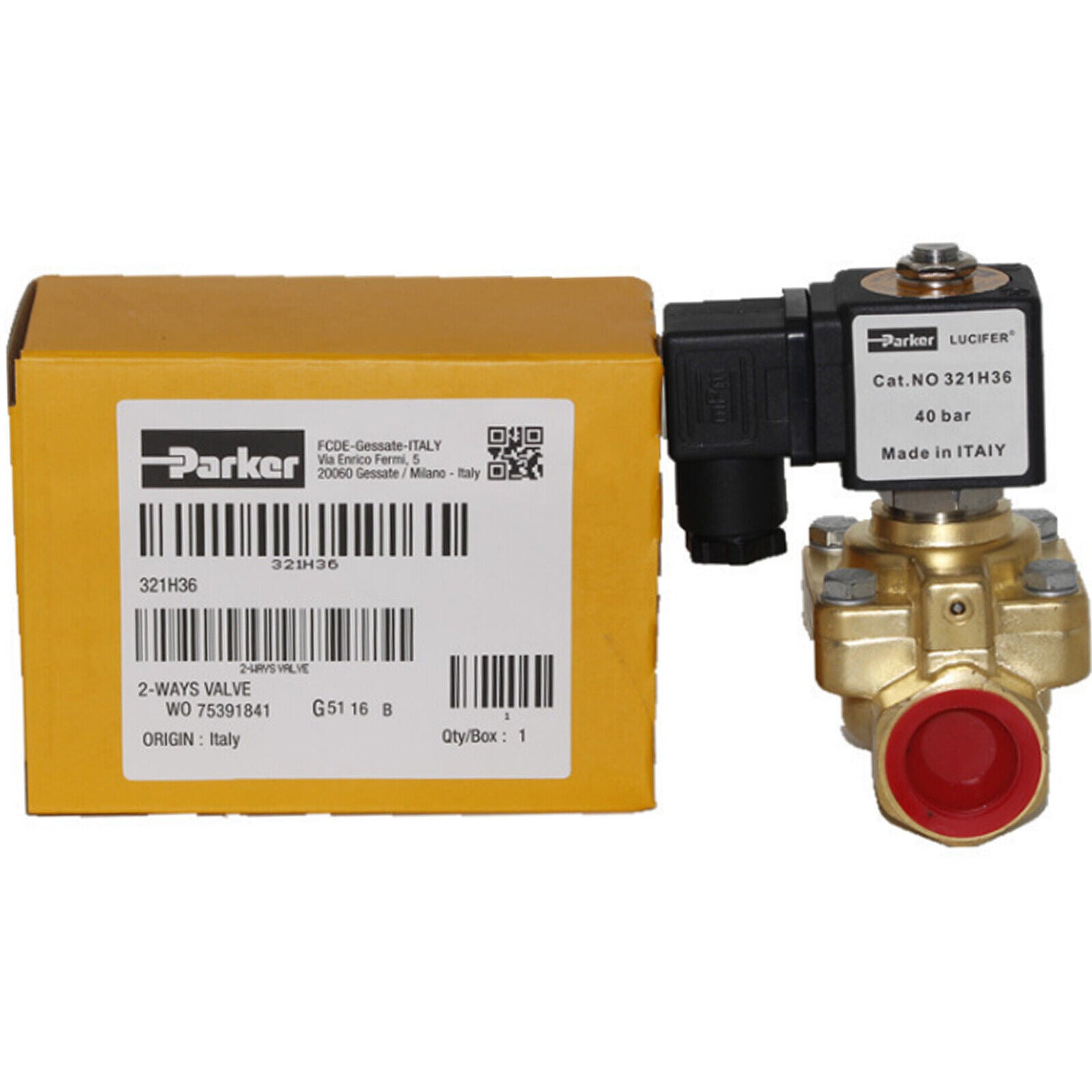 new  PARKER 321H36 Solenoid Valve PARKER