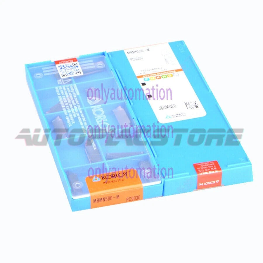 10PCS/BOX KORLOY MRMN500-M PC9030 Carbide Inserts CNC TOOL ~