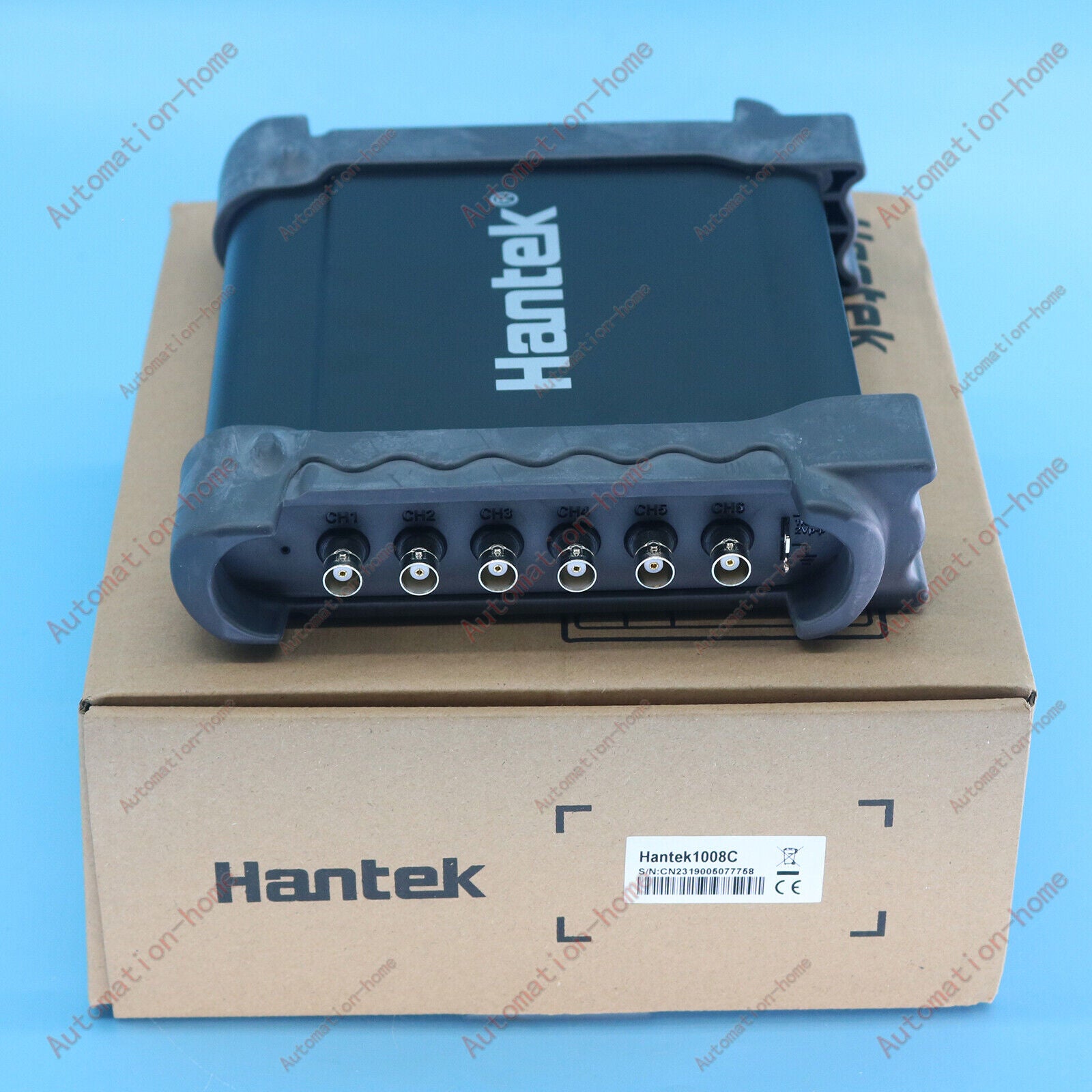 new Hantek 1008C 8 Channel Virtual Automotive Oscilloscope DAQ Signal Generator