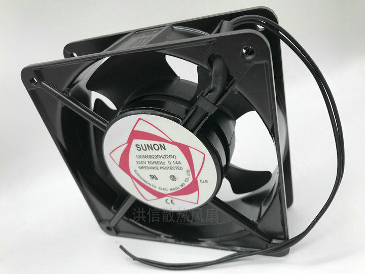 SUNON 12038B220H (220V) 220V 0.14A 12cm cabinet AC cooling fan