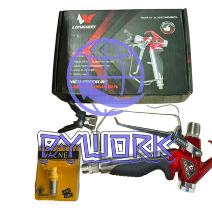 0538020 Titan Airless Spray Gun LX-G11 Red Series W/ 517 Tip & Guard Titan