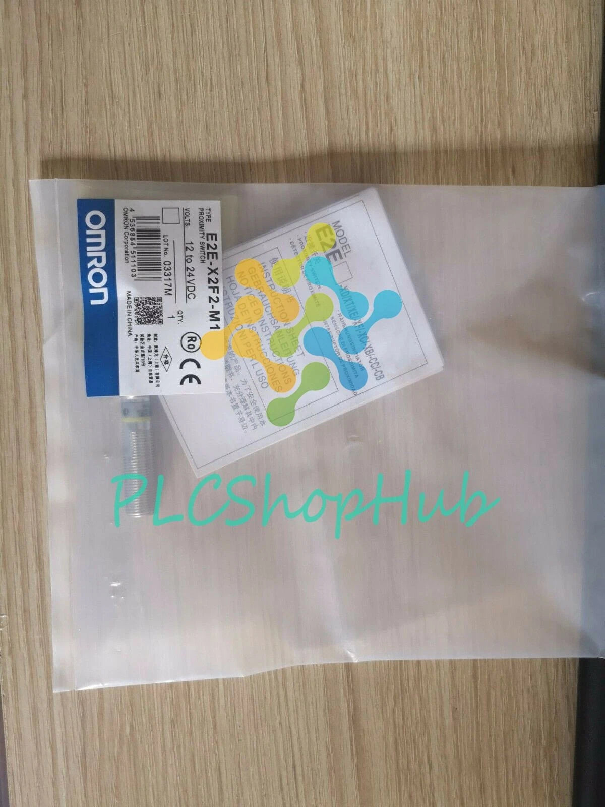 1PCS OMRON E2E-X2F2-M1 E2EX2F2M1 PROXIMITY SENSOR - FREE SHIPPING