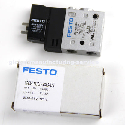 FESTO Pneumatic Solenoid Valve CPE14-M1BH-3OLS-1/8 196932 – 1PC - FESTO