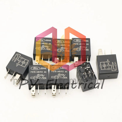 F57B 14B 192 AA 5 Pin 20A/10A 12VDC JQ114A Ford automotive relay 5PCS