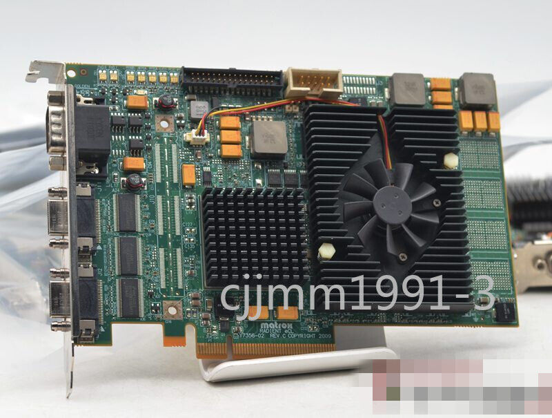 used 1PC Matrox Radient eCL RAD2GSF150400* Y7356-02 full frame grabber - MATROX