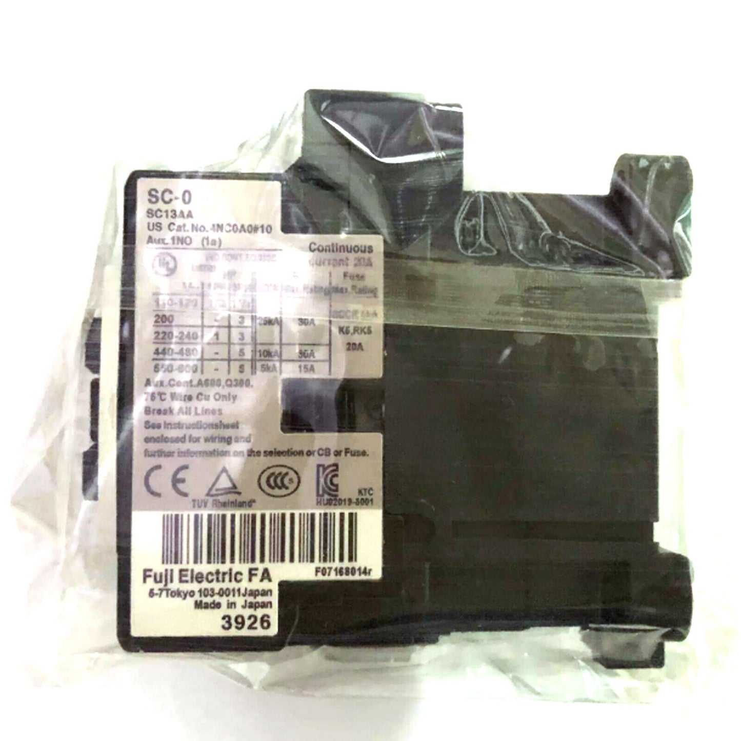 1PC Fuji SC-0 AC380V Contactor - FUJI
