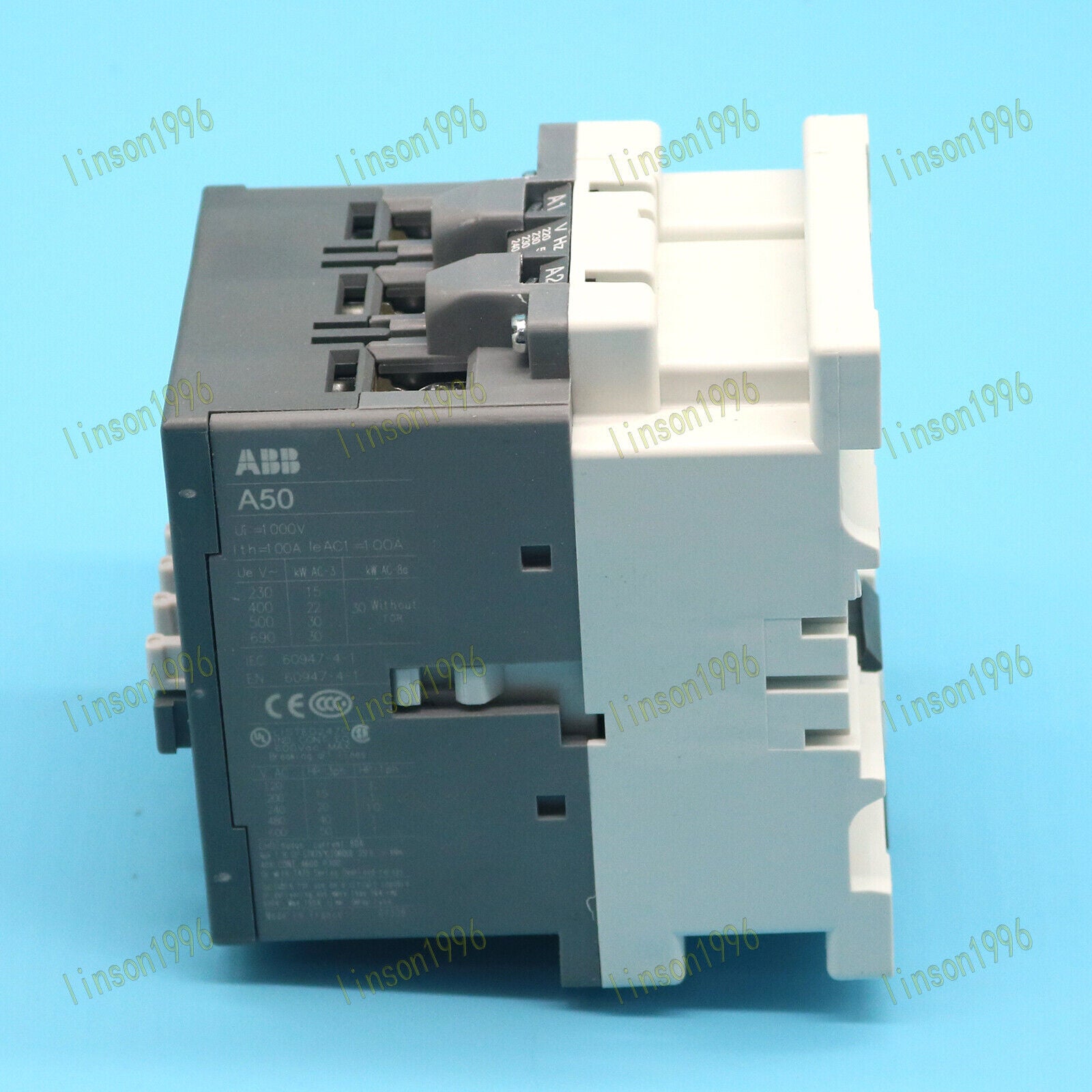 1-PC ABB Contactor A50-30-11 220-230V 50-60Hz Fast Delivery - ABB