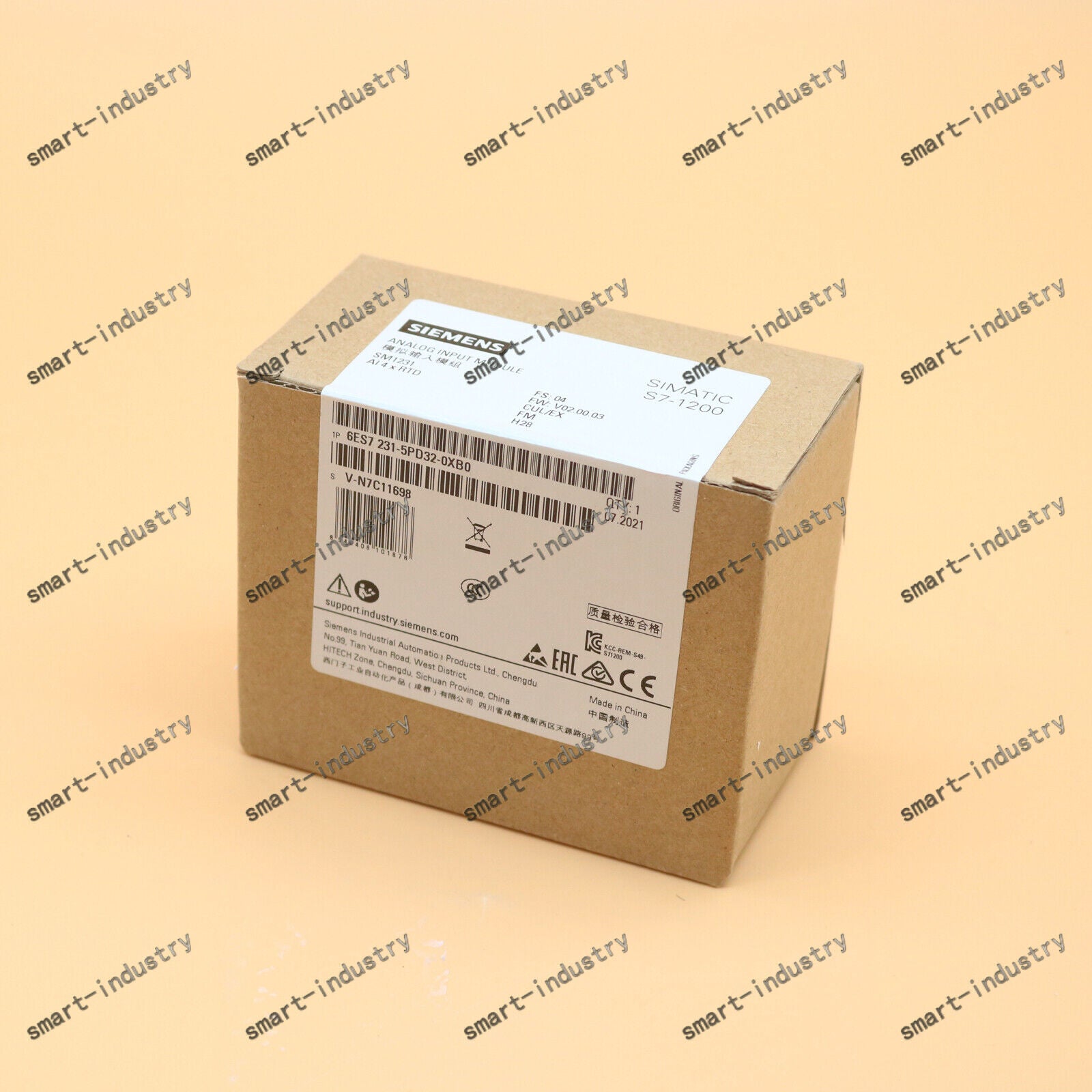 new  SIEMENS 1PS S7-1200 expansion module 6ES7 231-5PD32-0XB0 spot stocks