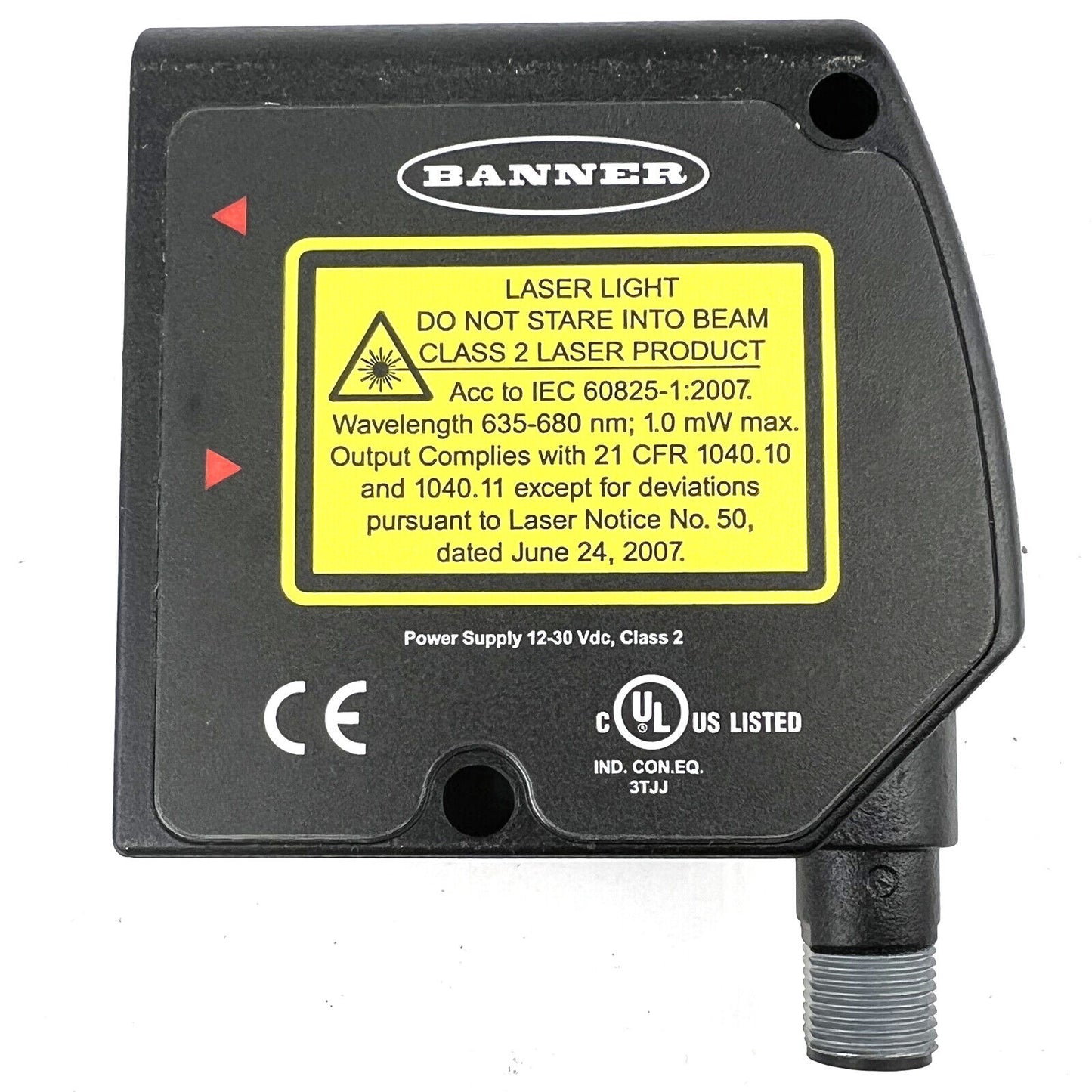 BANNER LTF12IC2LDQ Laser Displacement Sensor - High-Precision Measurement - BANNER