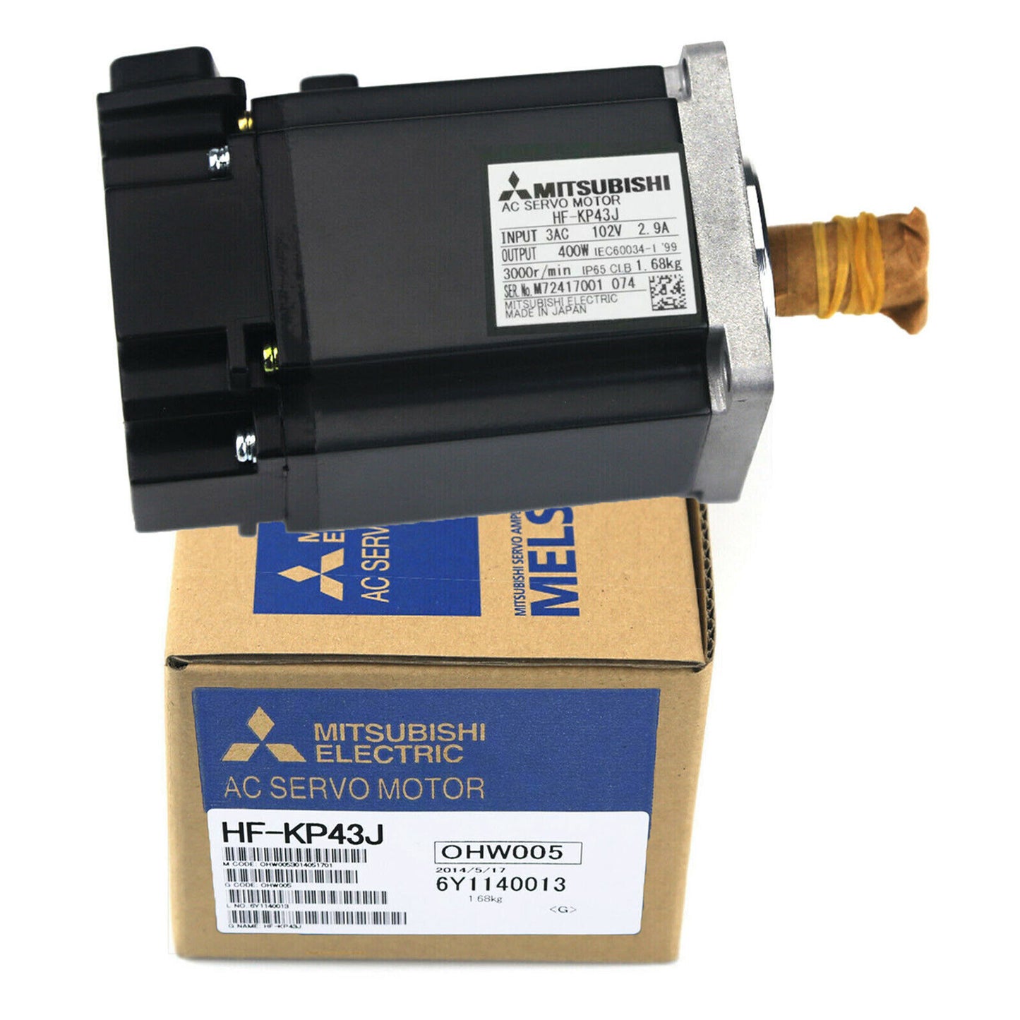 MITSUBISHI HF-KP43J Servo Motor - High Performance Servo Motor - MITSUBISHI