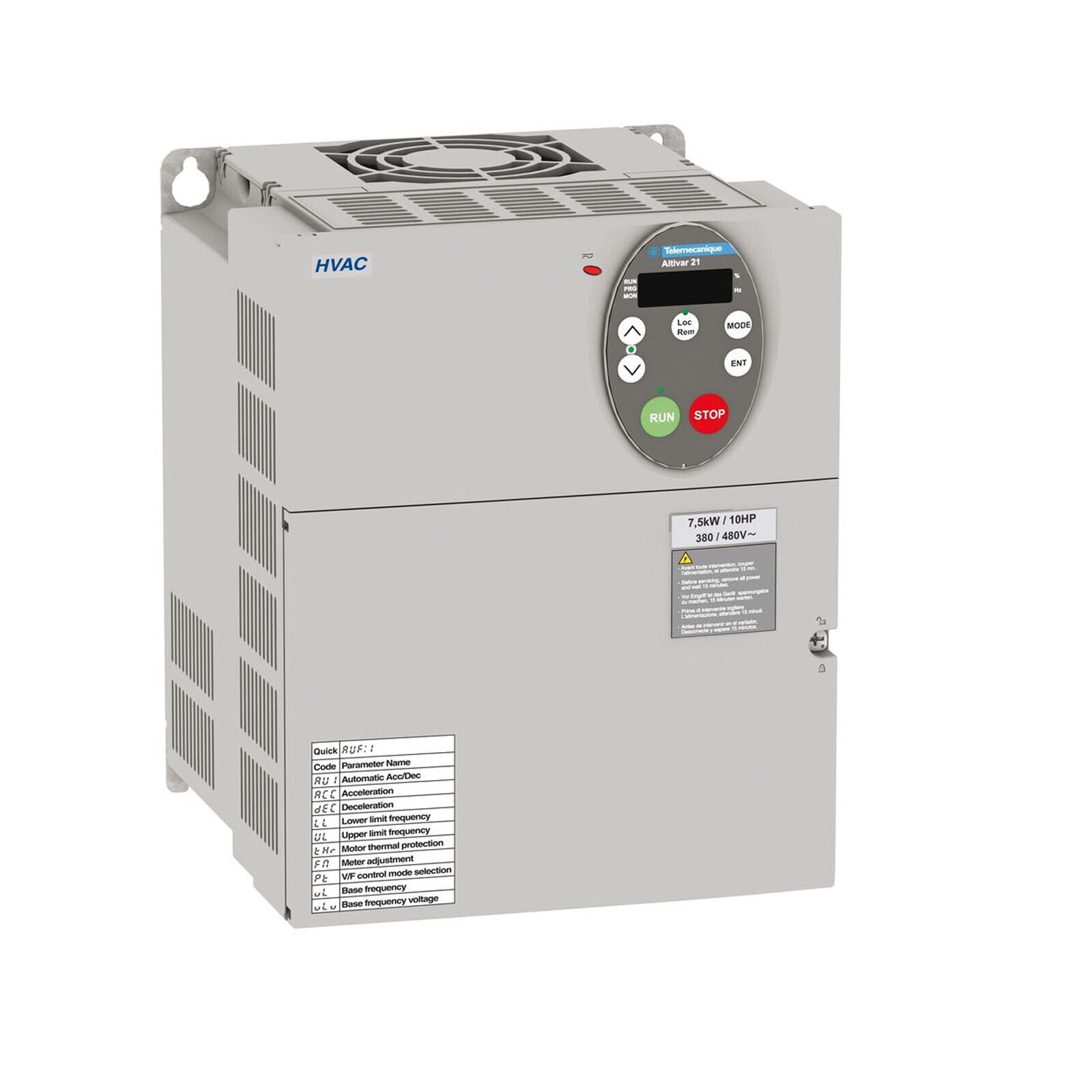 1Pcs Inverter ATV212HU75N4 7.5KW 380V Replacement ATV21HU75N4 Inverter - ELECTROSTAR