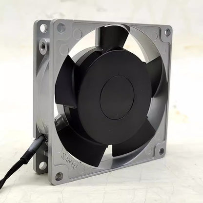 Sanyo 109-210 100V 0.07A/0.06A 6/5W 8025 8CM Metal Frame Cooling Fan