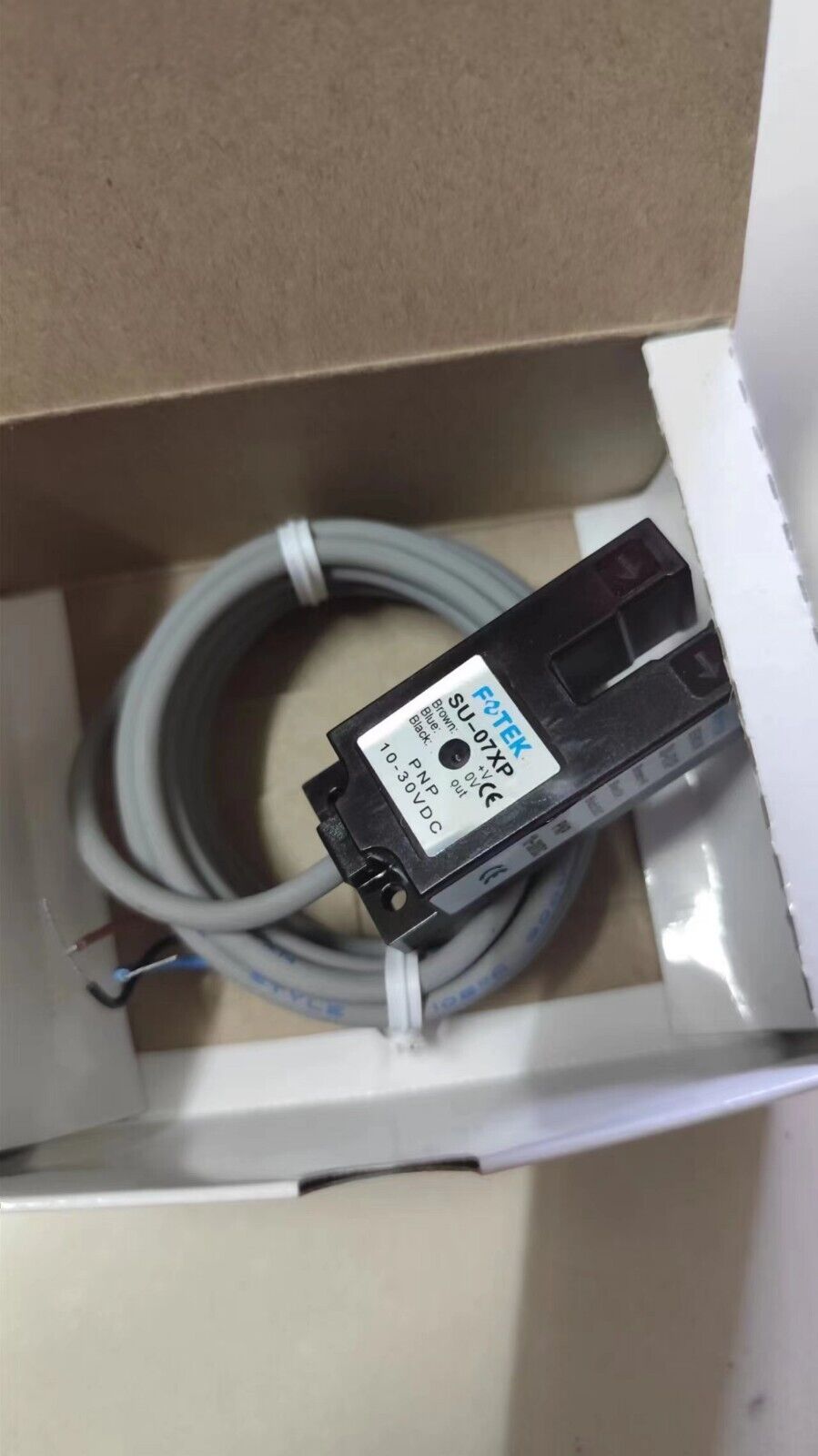 new 1 pcs FOTEK SU-07XP Photoelectric Sensor PNP 10--30VDC - FOTEK SU-07XP PHOTOELECTRIC SENSOR