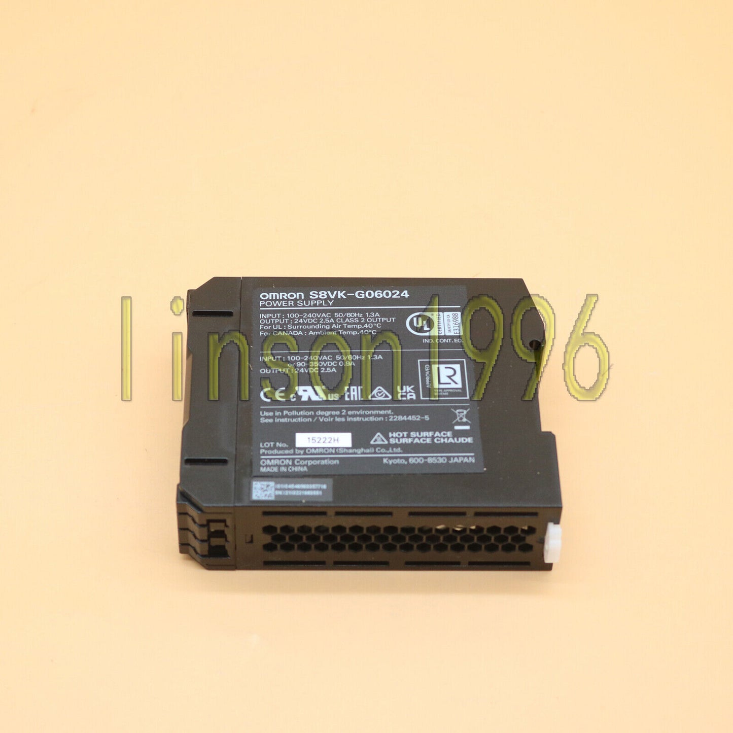 Omron S8VK-G06024 Switching Power Supply Fast Ship - OMRON