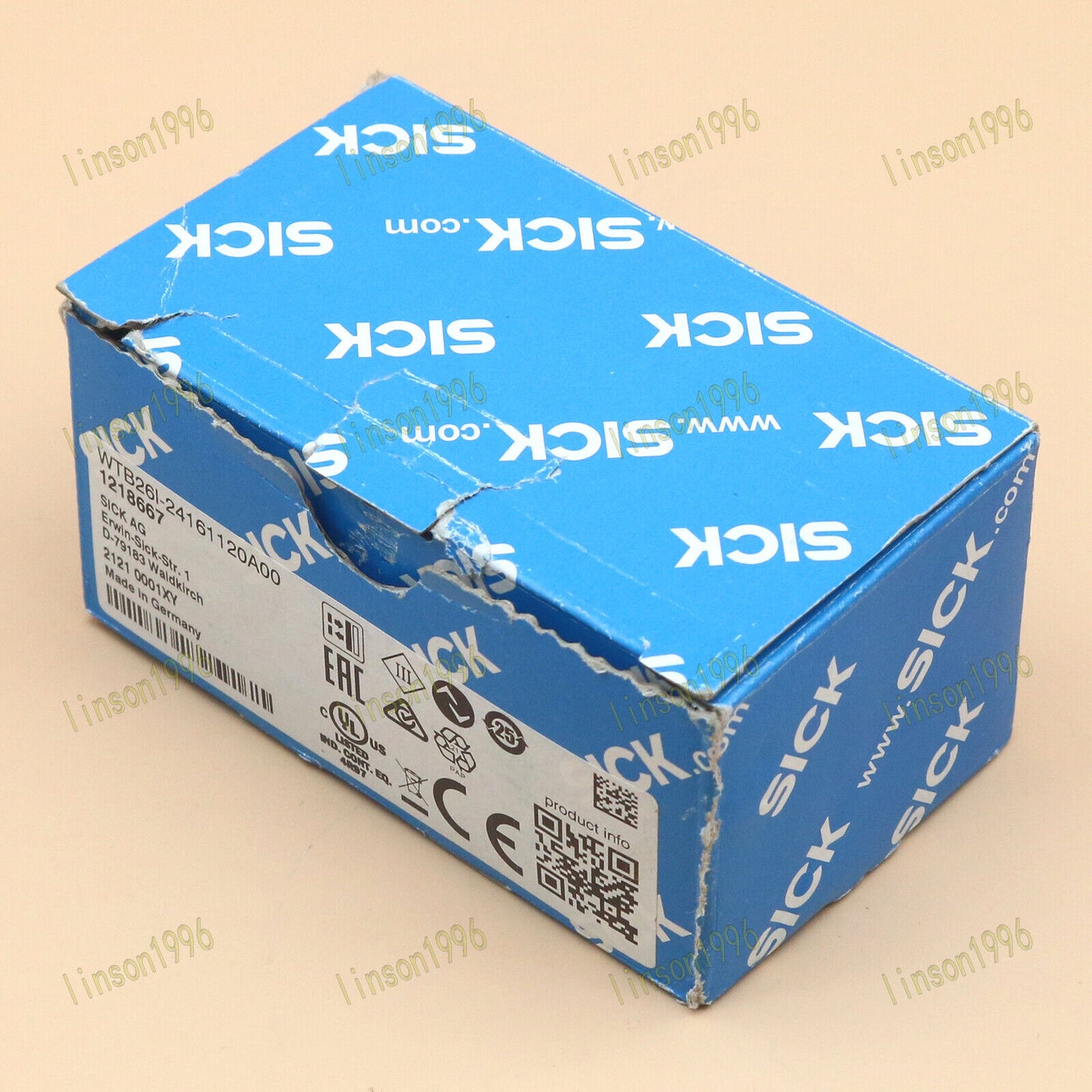 new WTB26I-24161120A00 SICK Photoelectric Switch 1218667 One year - SICK