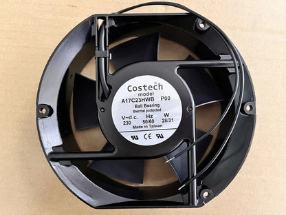 new 1PC Costech  A17C23HWB P00 230V 28/31W 17251 axial fan