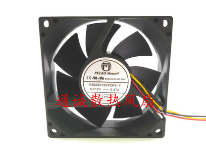 PELKO Motors R8025X12SPCP21-7 12V 0.37A 8cm Cooling Fan
