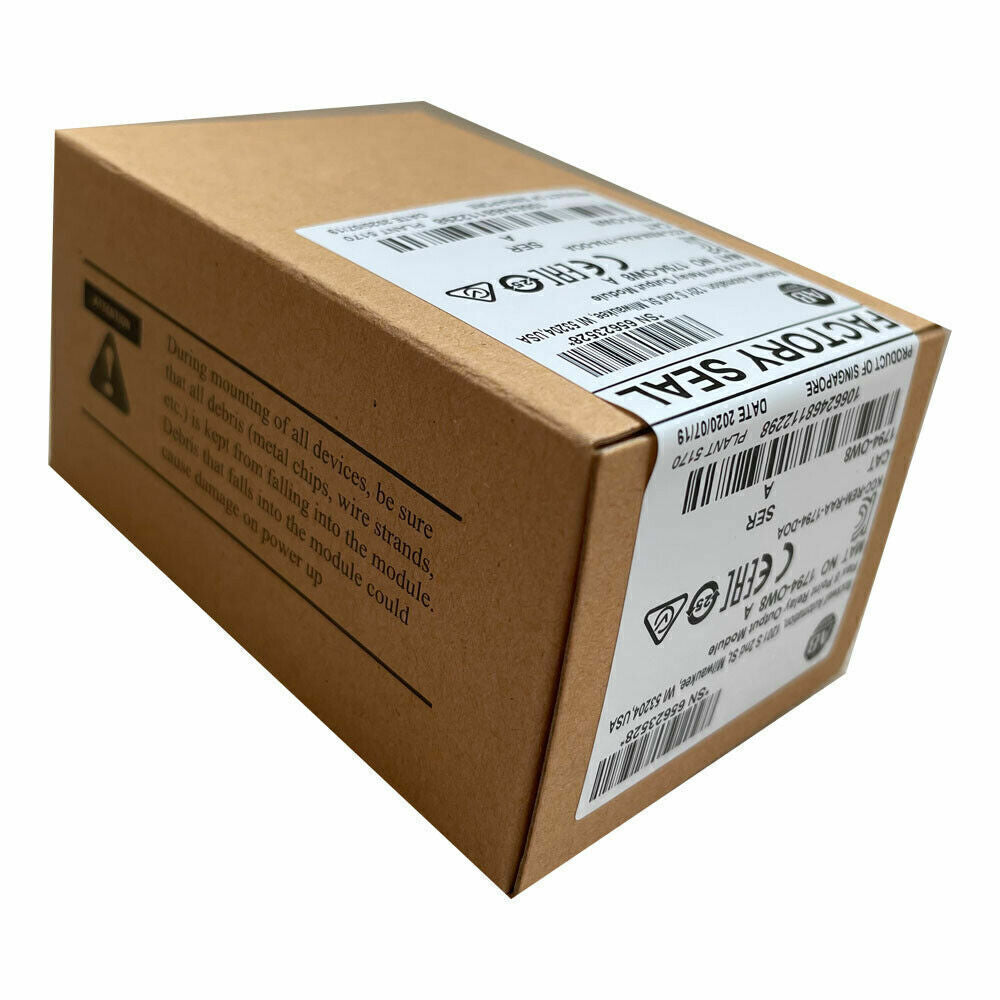 New Factory Sealed AB SER A Flex 8 Point Relay Output Module 1794OW8 - NEW FACTORY SEALED AB