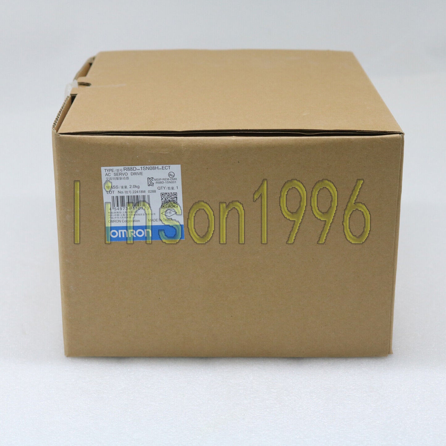 OMRON R88D-1SN08H-ECT Servo Drive - OMRON