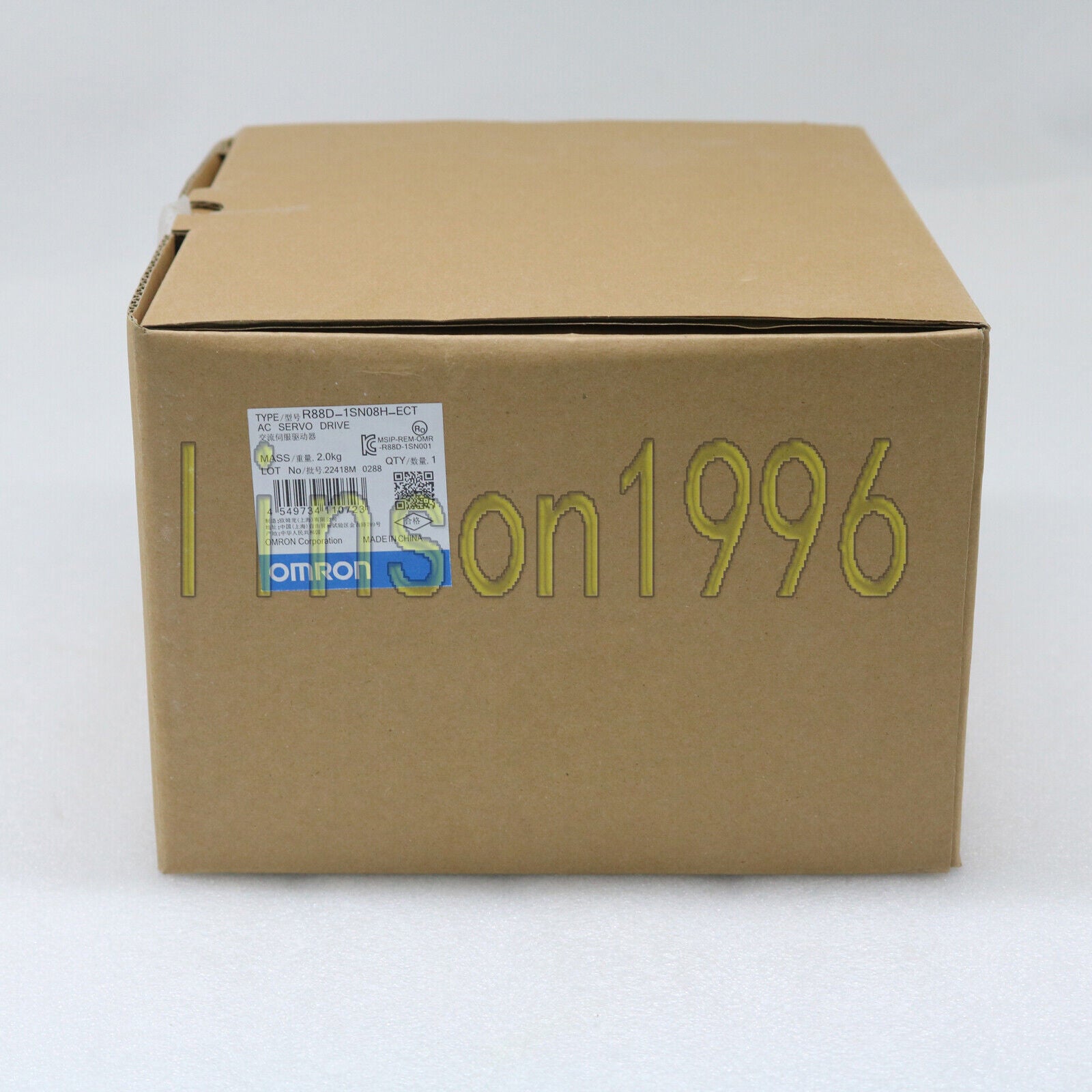 OMRON R88D-1SN08H-ECT Servo Drive - OMRON