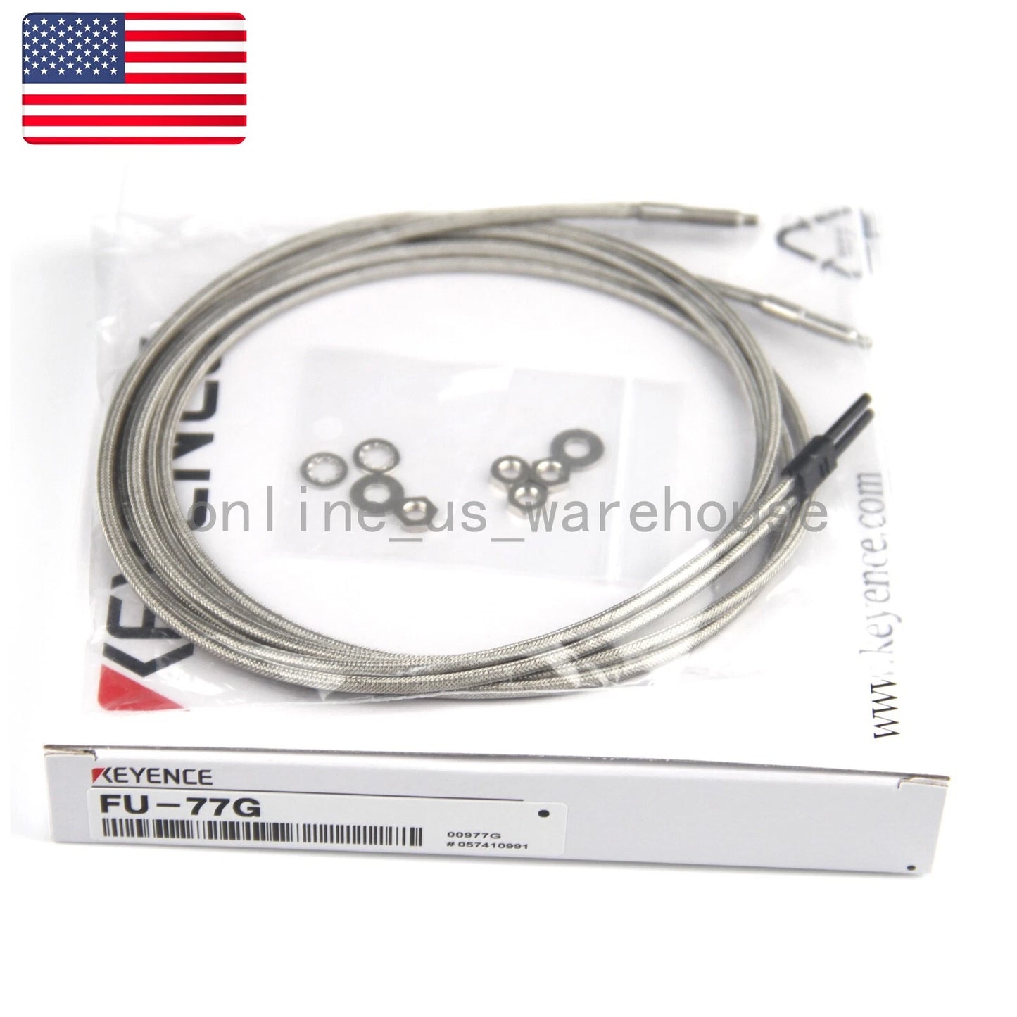 1PC Keyence FU-77G Fiber Optic Sensor FU77G - US Stock#I